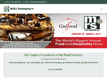 Tablet Screenshot of mrspackaging.com